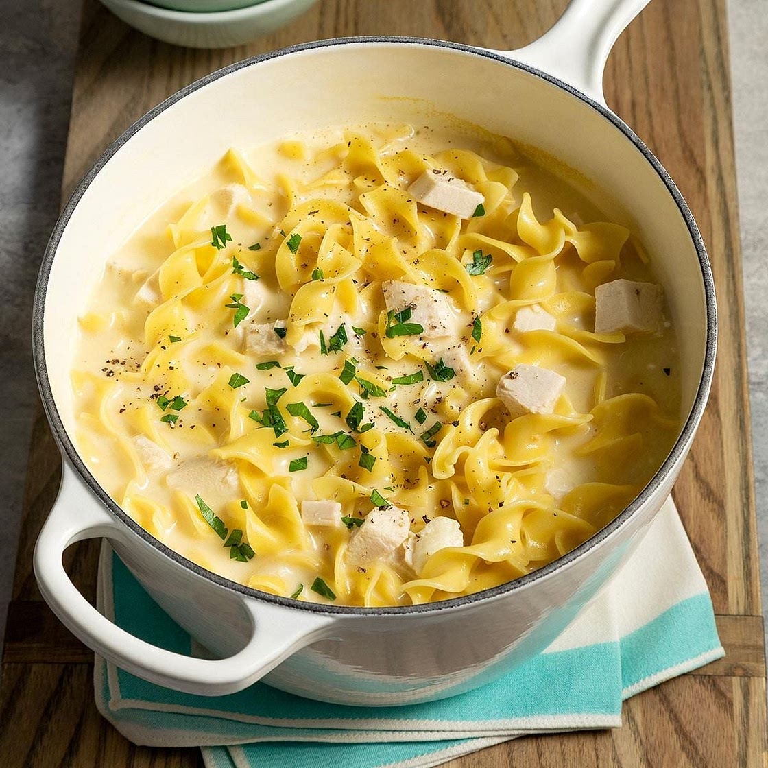 Creamy Chicken Noodle Soup