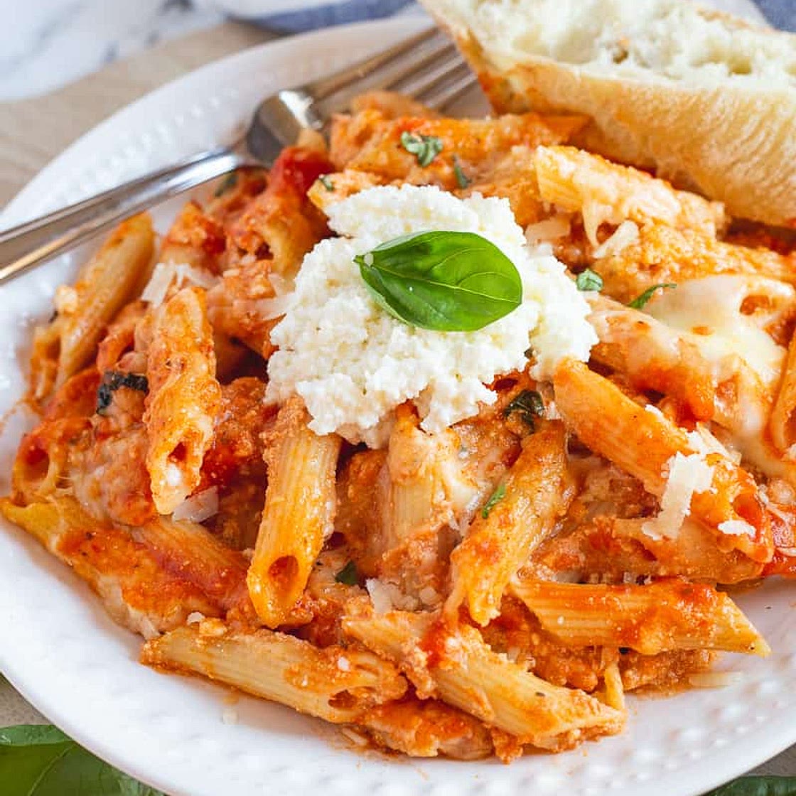 Cheesecake Factory Four Cheese Pasta (Copycat)