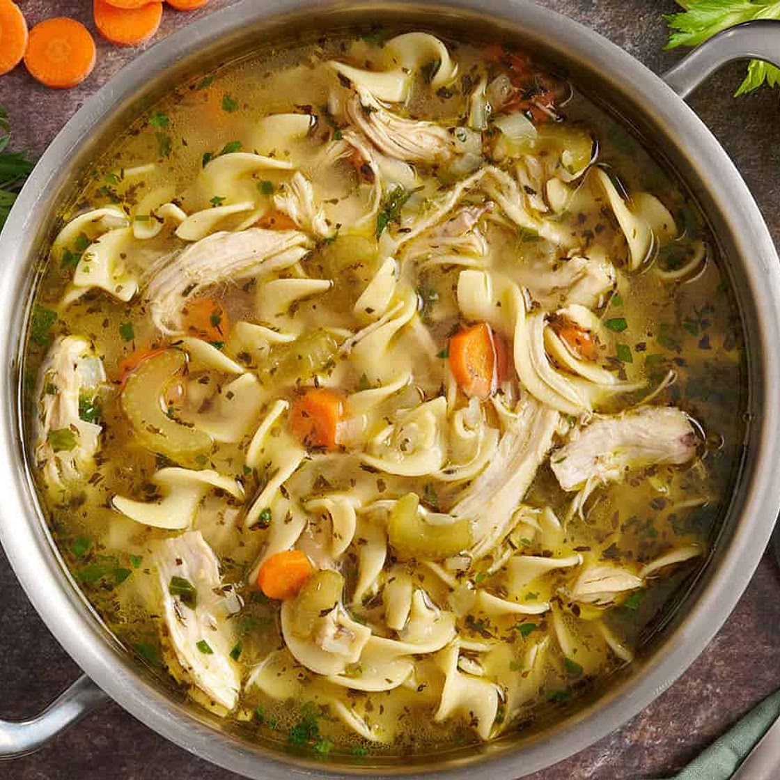 The Best Homemade Chicken Noodle Soup