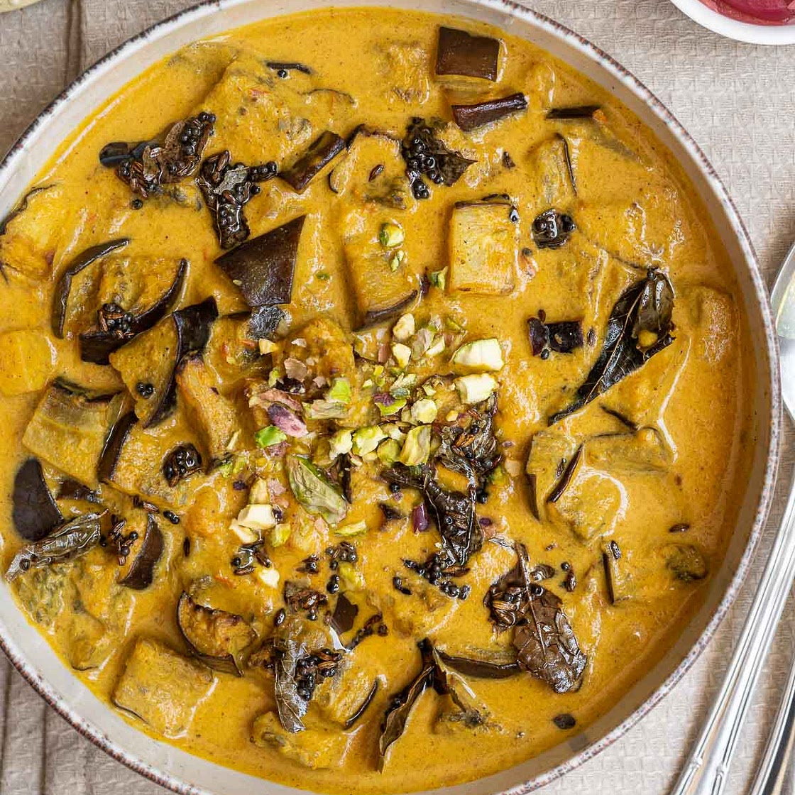 Aubergine Curry