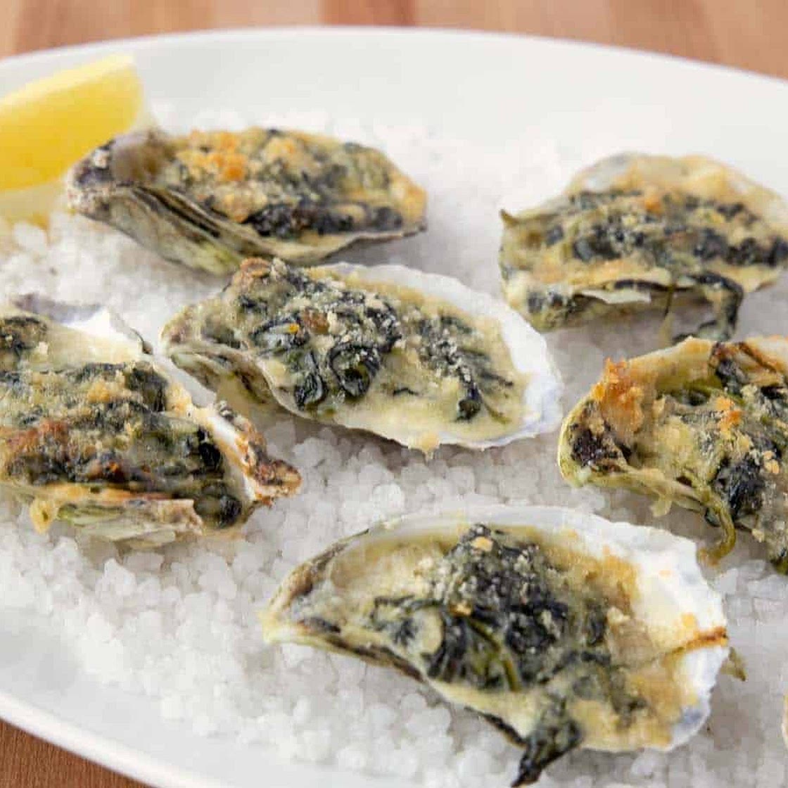Oysters Rockefeller