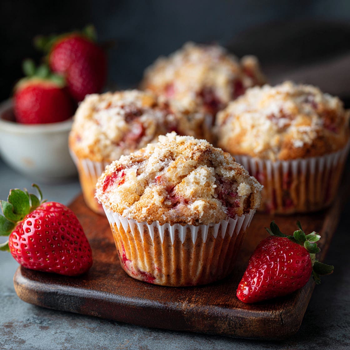 Strawberry Muffins