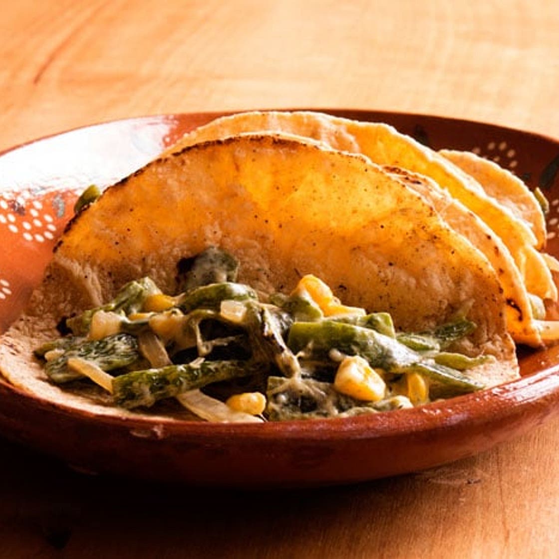 Rajas con Queso