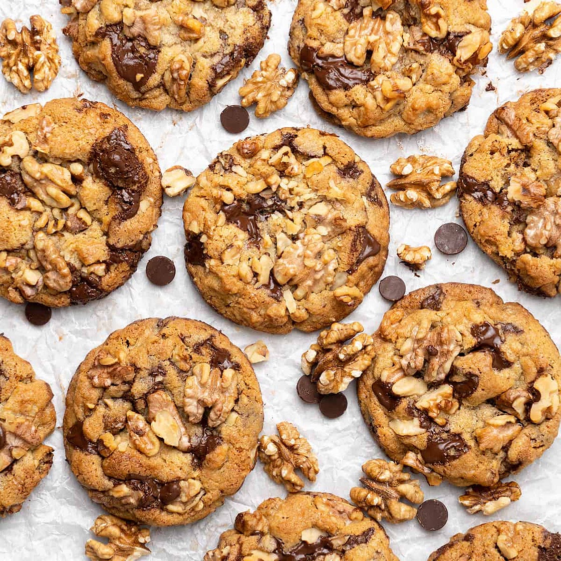 Chocolate Chip Walnut Cookies (VIDEO)
