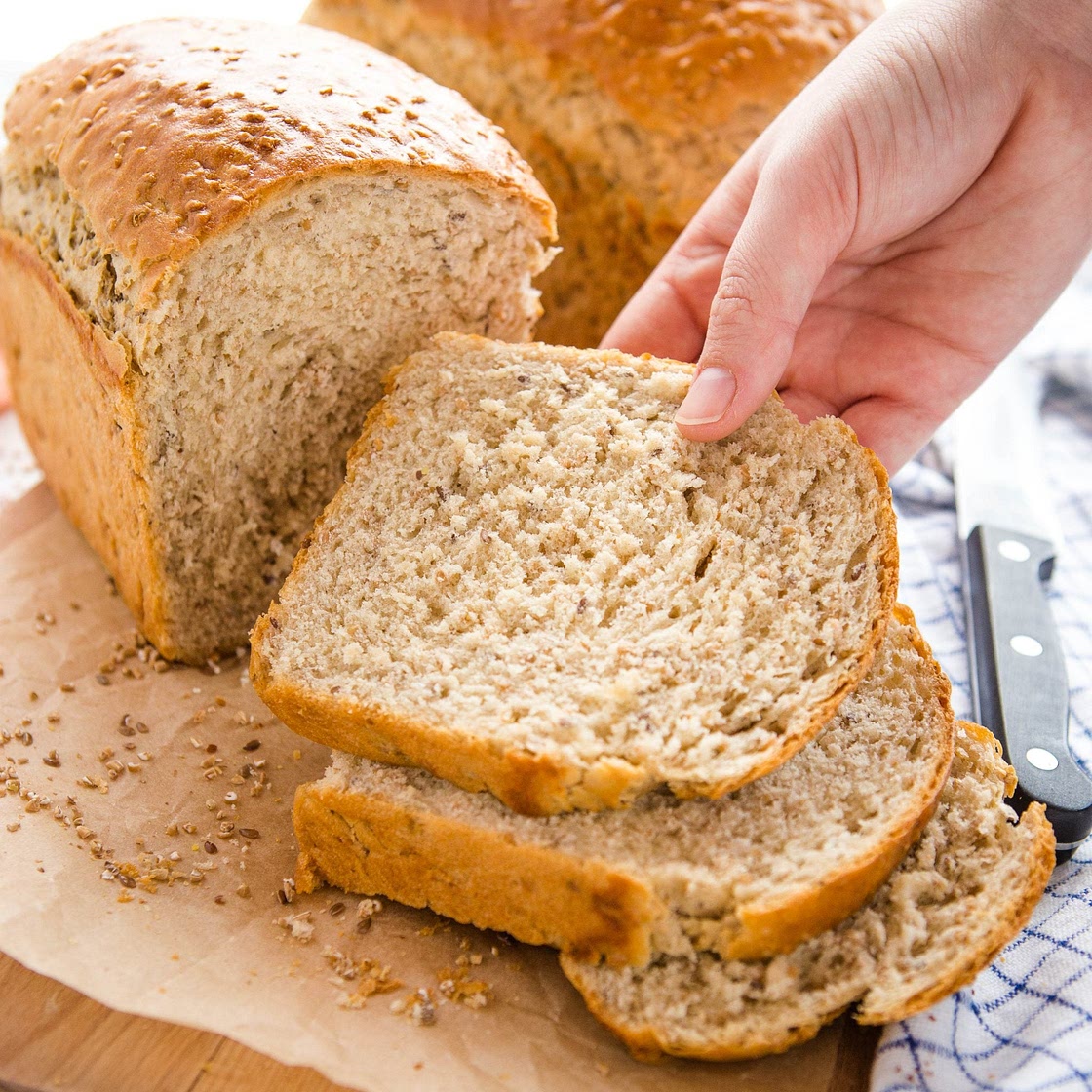 Easy Whole Grain Sandwich Bread