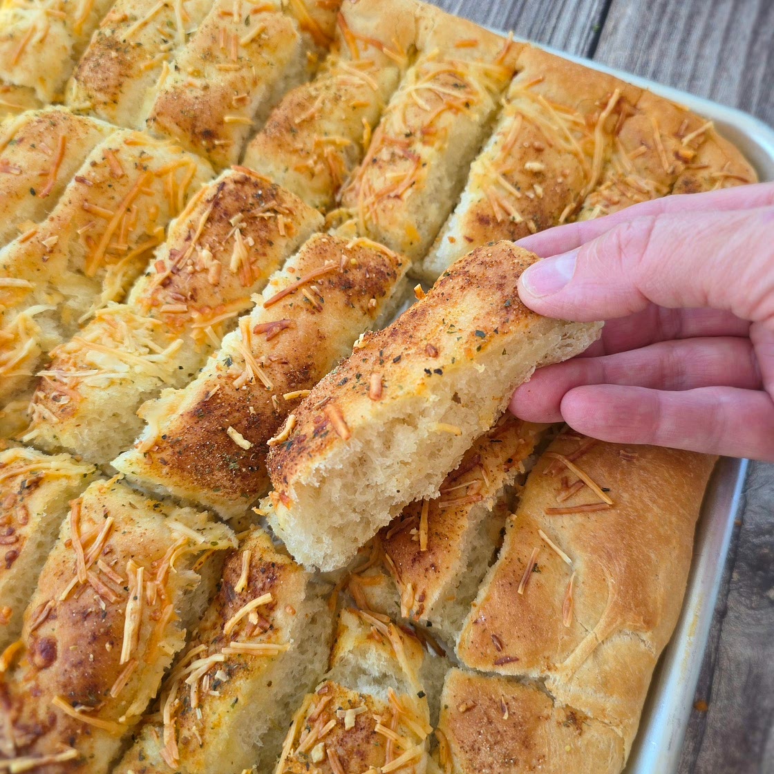 Quick and Easy Breadsticks