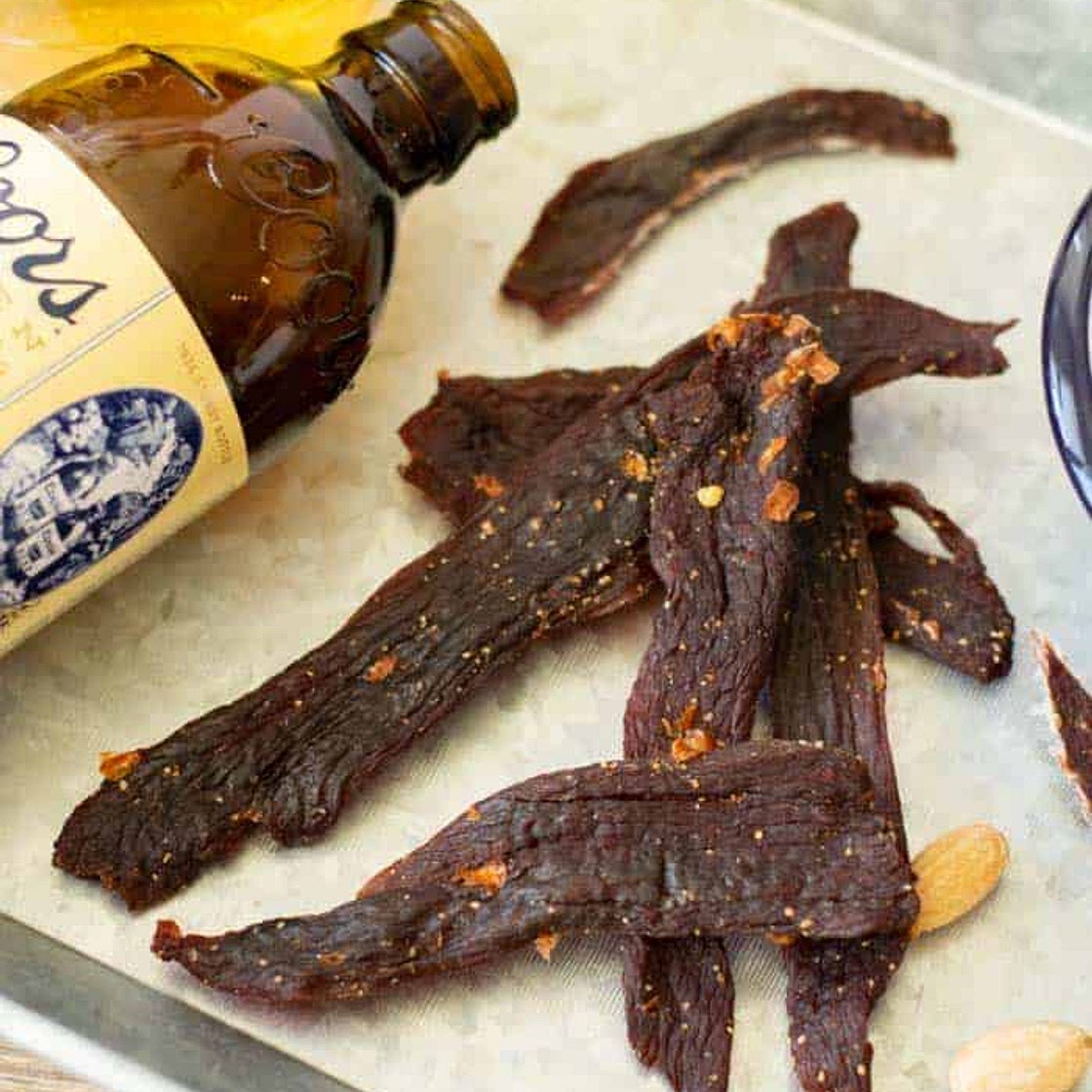 Drunken Hot Deer Jerky