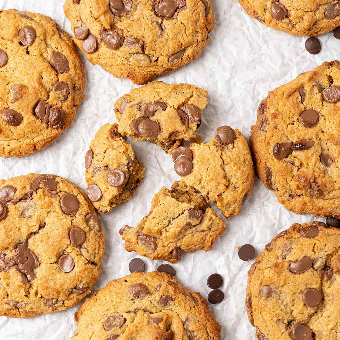Cream Cheese Chocolate Chip cookies