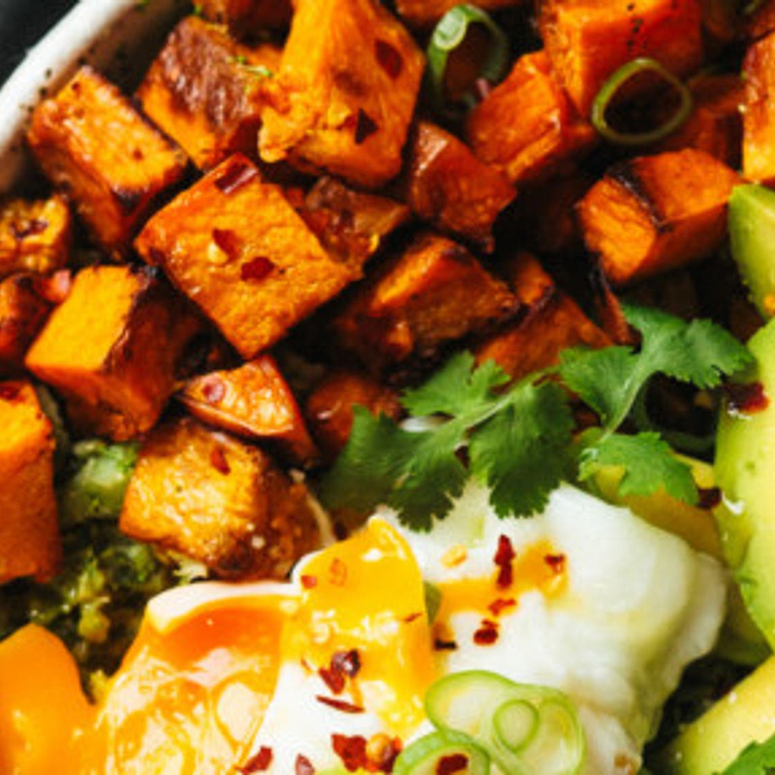 Paleo Breakfast Sweet Potato Bowl