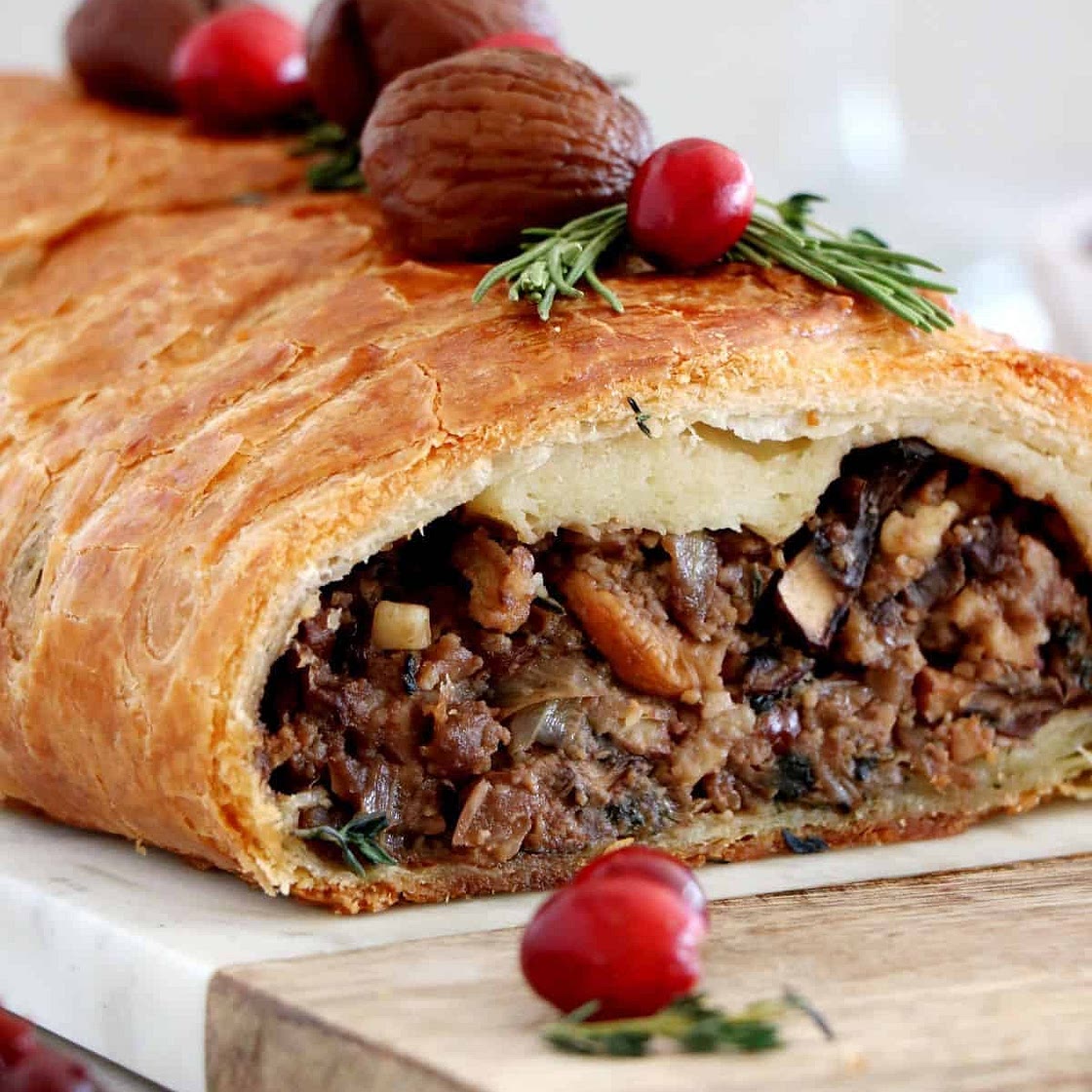 Vegetarian Mushroom Wellington