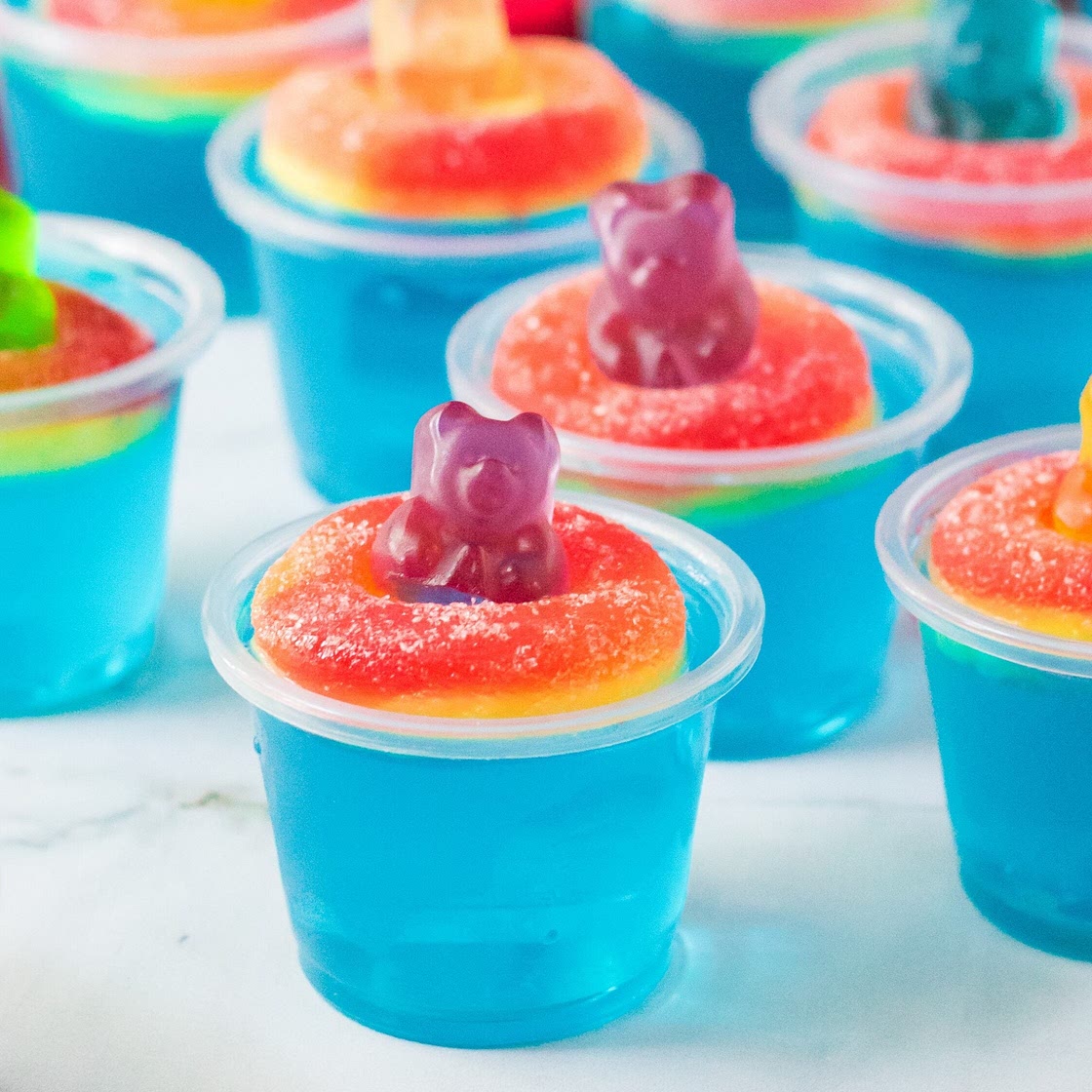 Pool Party Jello Shots