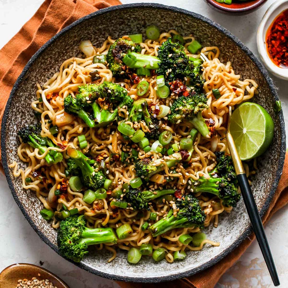 20 Minute Scallion Noodles