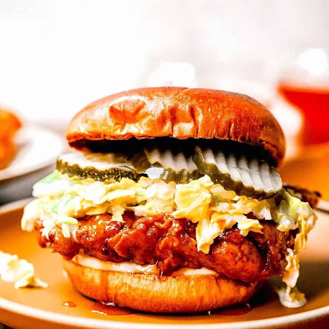 Hot Honey Chicken Sandwich