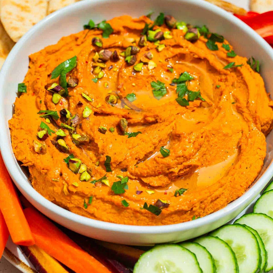 Roasted Carrot Hummus