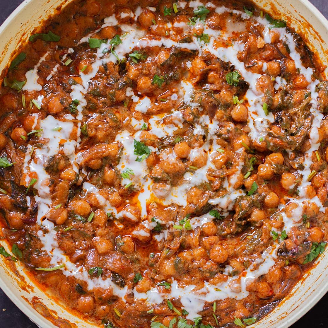 Harissa Chickpeas