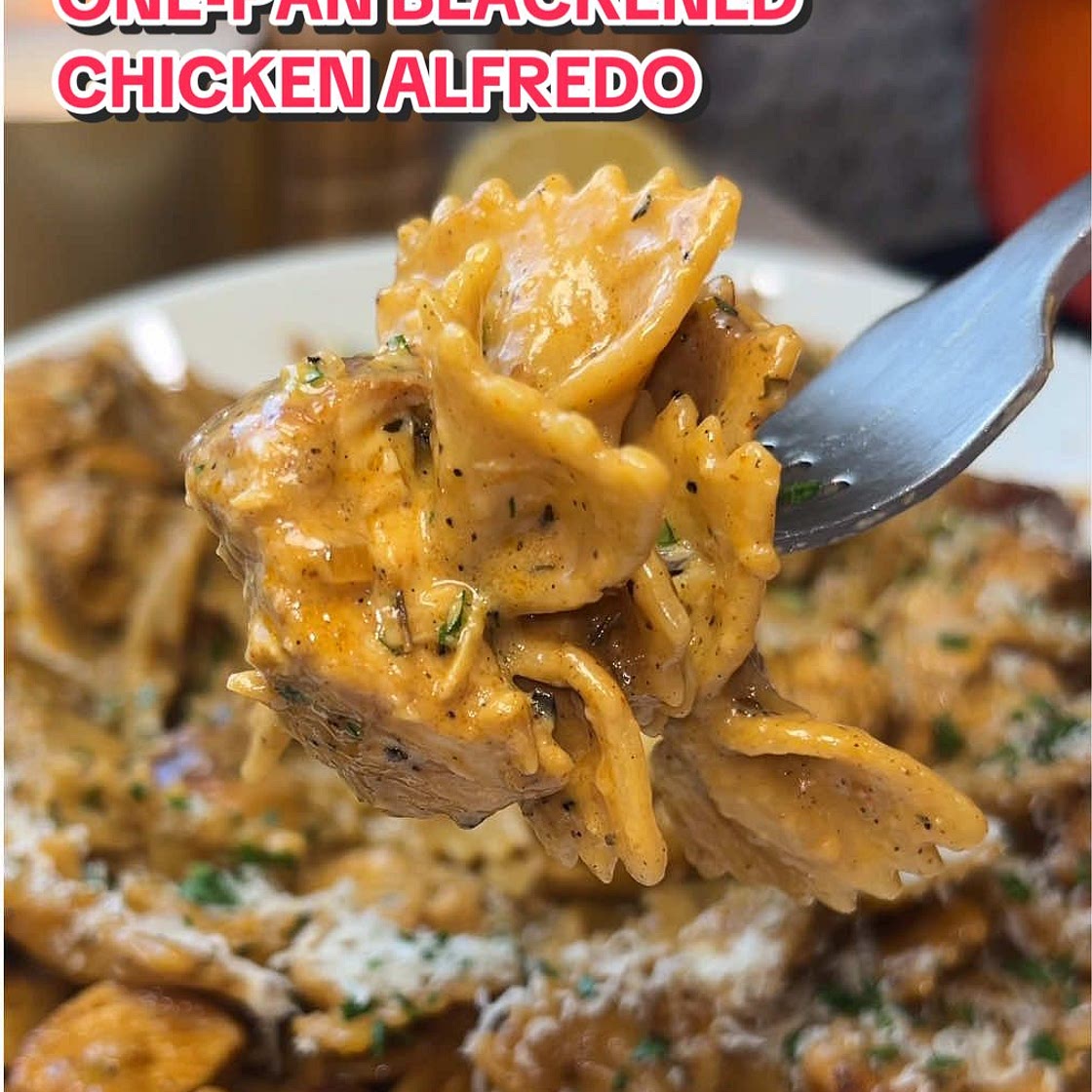 One-Pan Blackened Chicken Alfredo