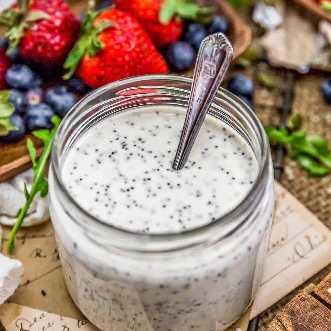 Vegan Lemon Poppy Seed Dressing
