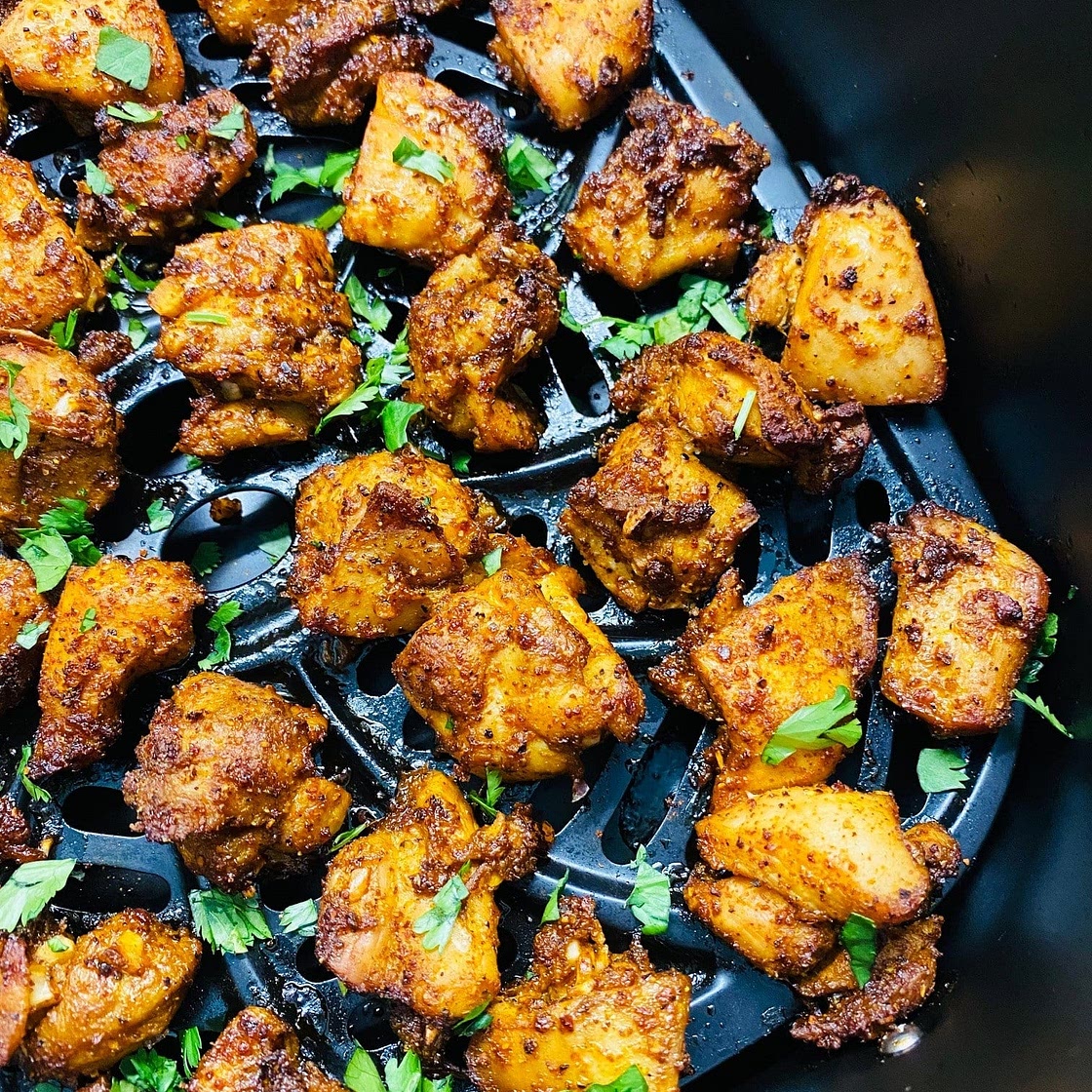 Air Fryer Chicken Taco Bites