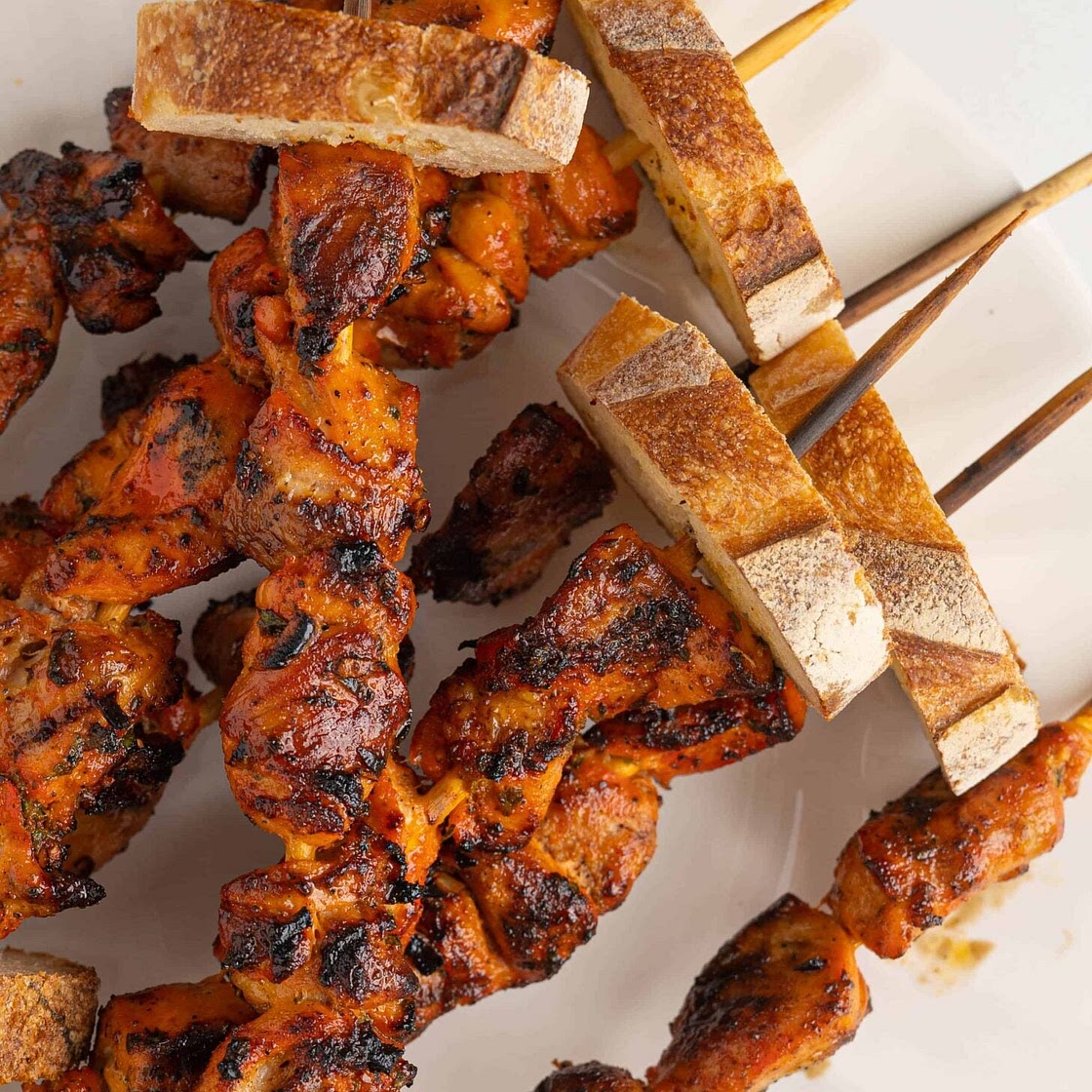Juicy Pinchos de Pollo (Grilled Chicken Skewers)