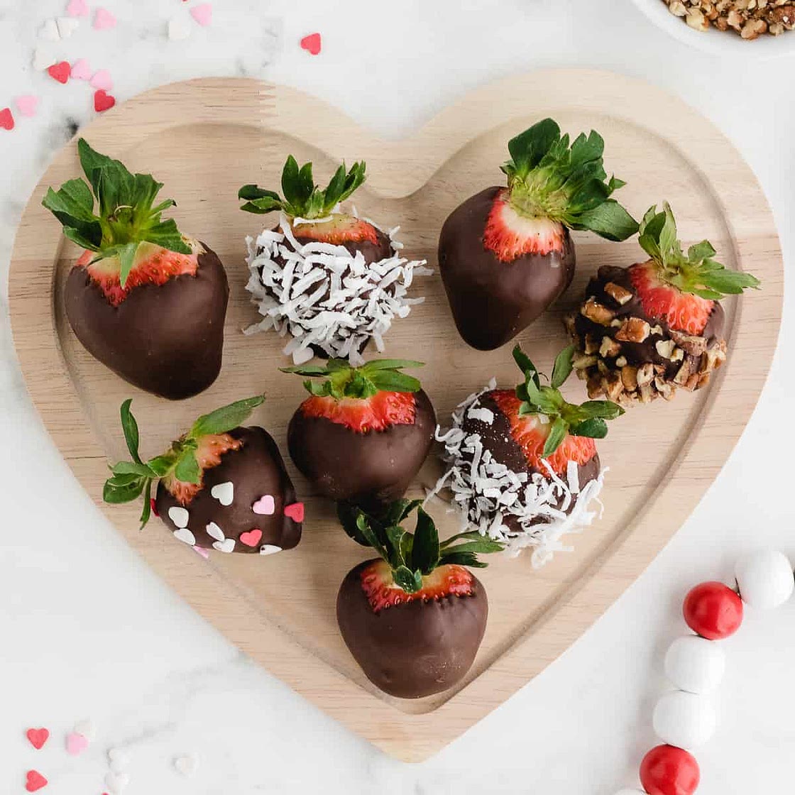 Low Carb Chocolate Covered Strawberries (Sugar Free)