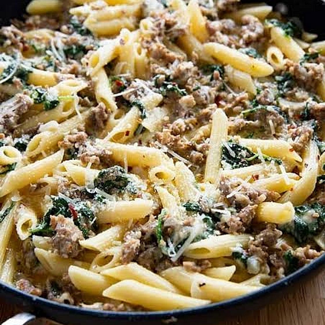Creamy Italian Sausage Pasta