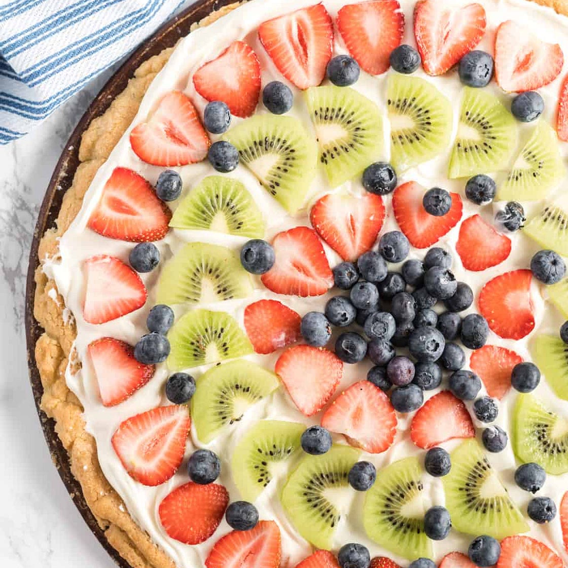 Easy Fruit Pizza