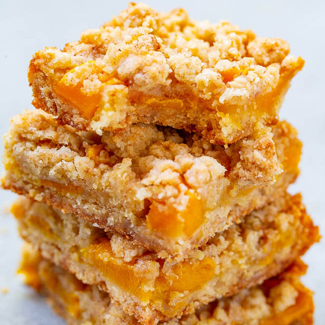 Mango Oatmeal Crumble Bars