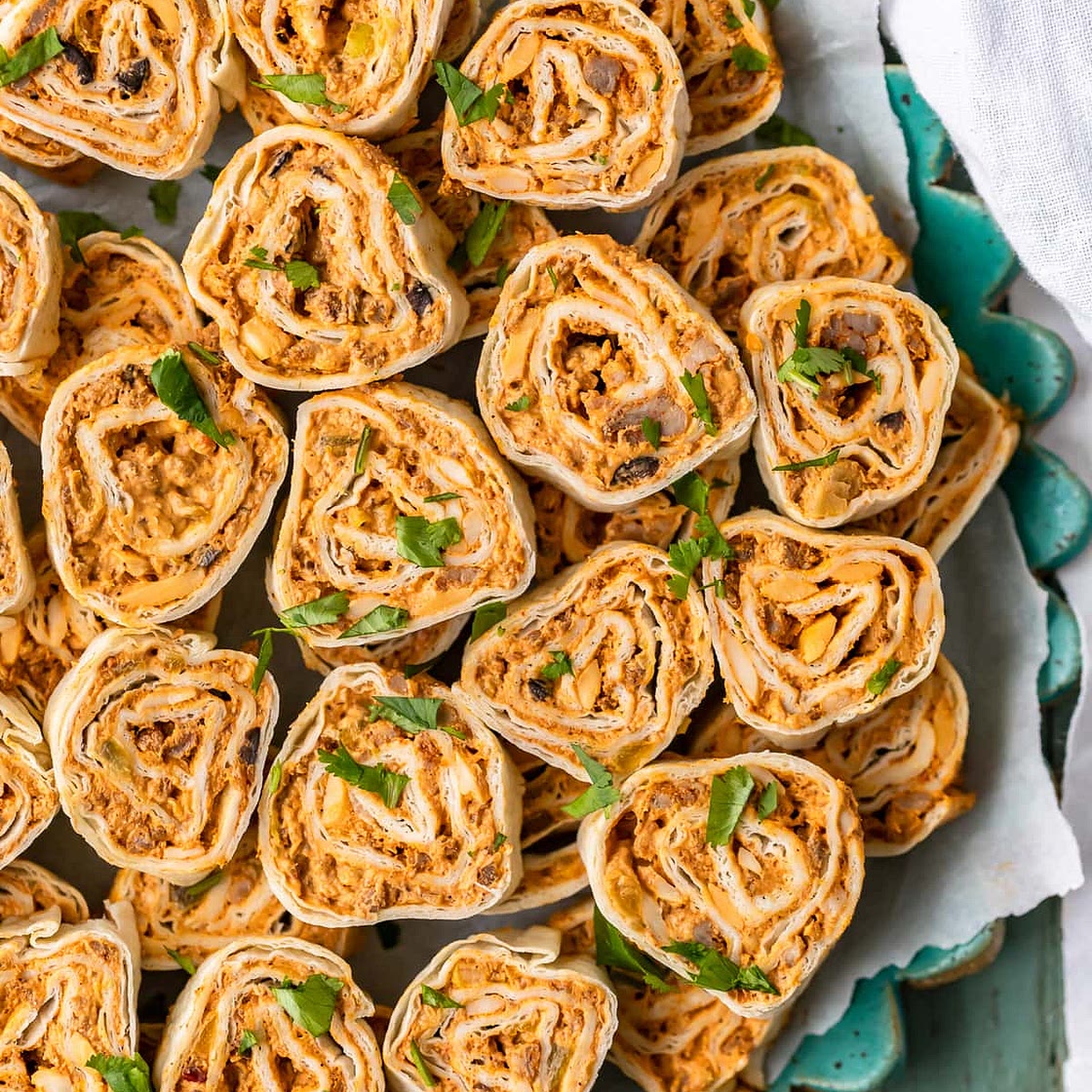 Mexican Pinwheels (Southwest Sausage Pinwheels)