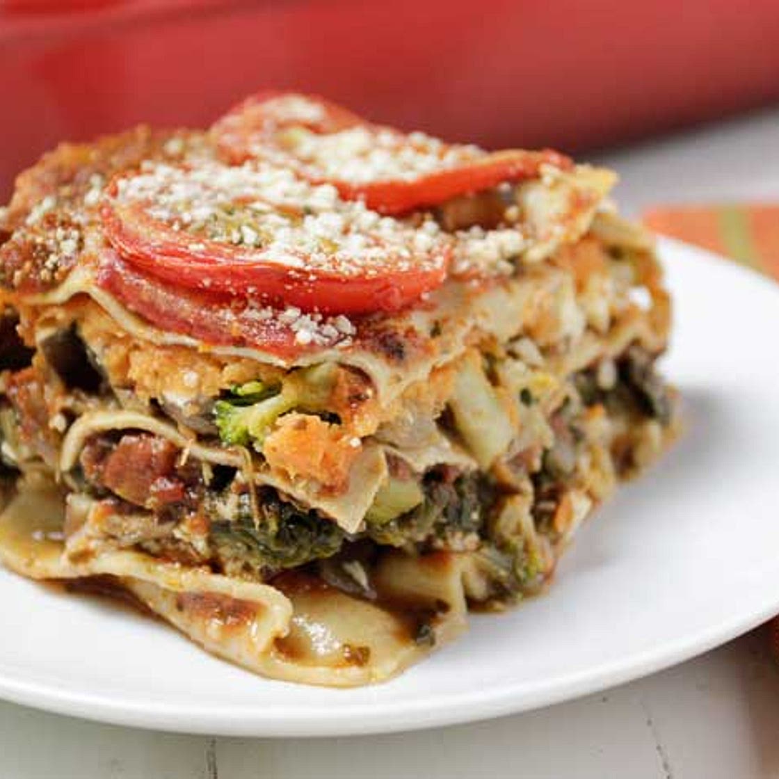 Sweet Potato Veggie Lasagna