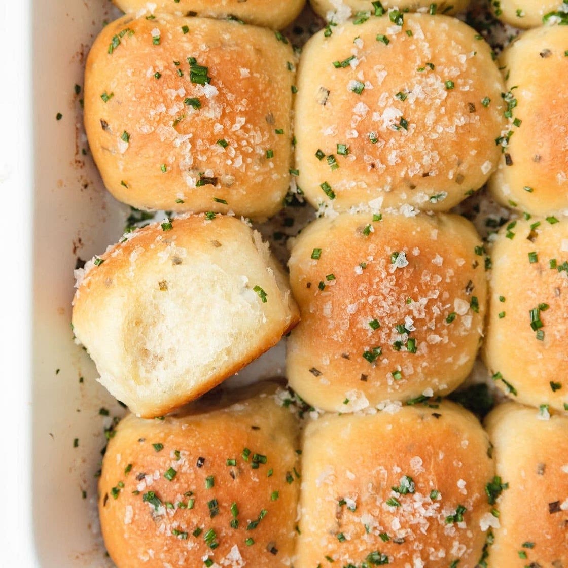 Sourdough Sour Cream & Chive Rolls