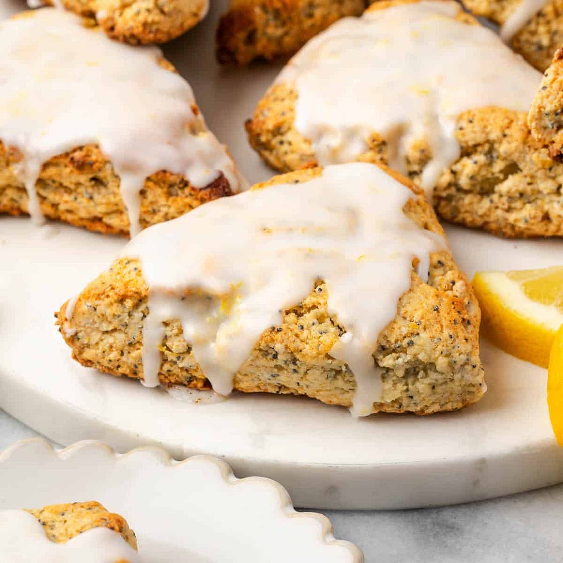 Lemon Poppy Seed Scones