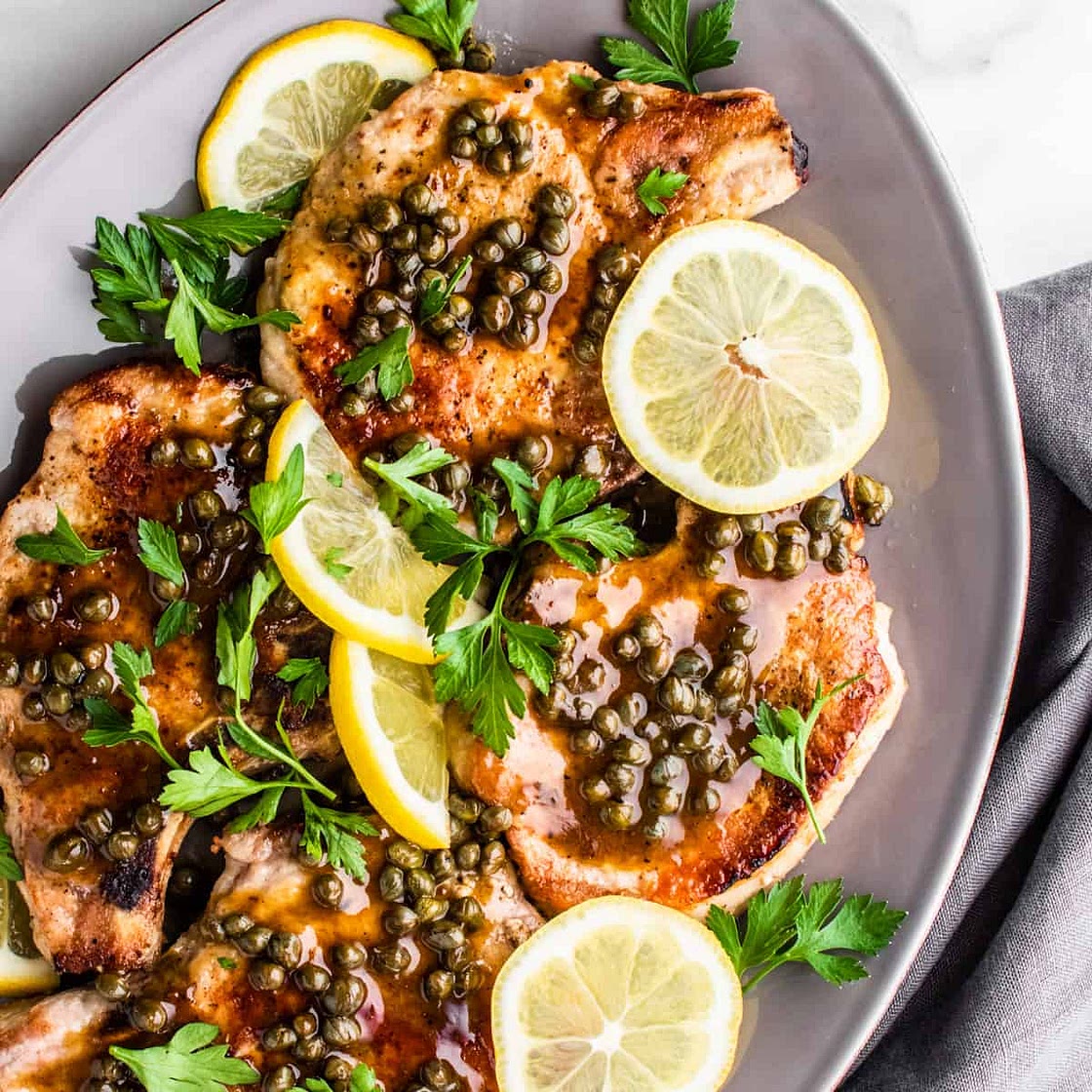 Pork Piccata