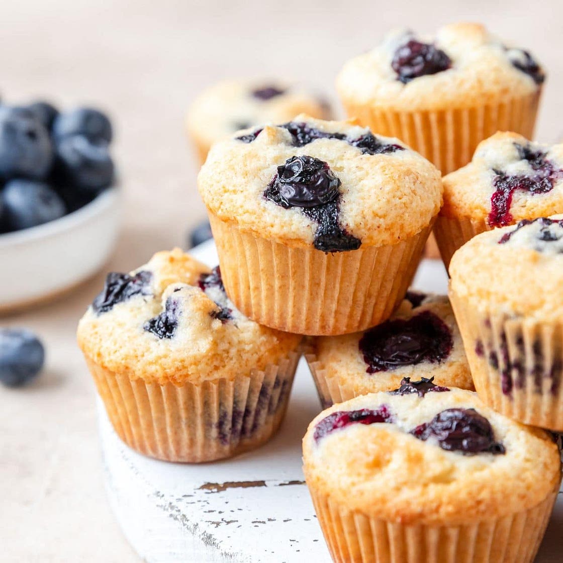 Mini Blueberry Muffins