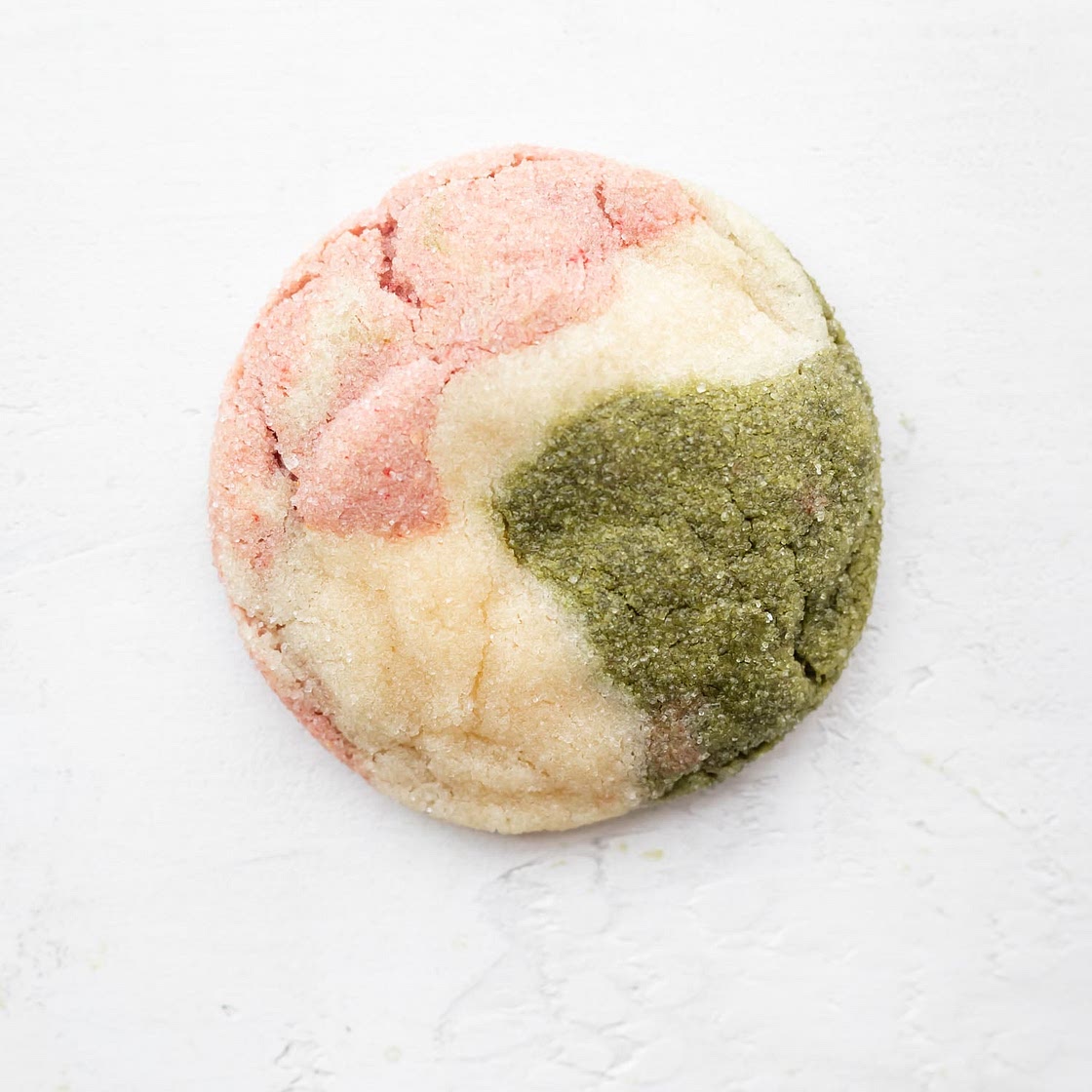 30-Minute Strawberry Matcha Neapolitan Cookies