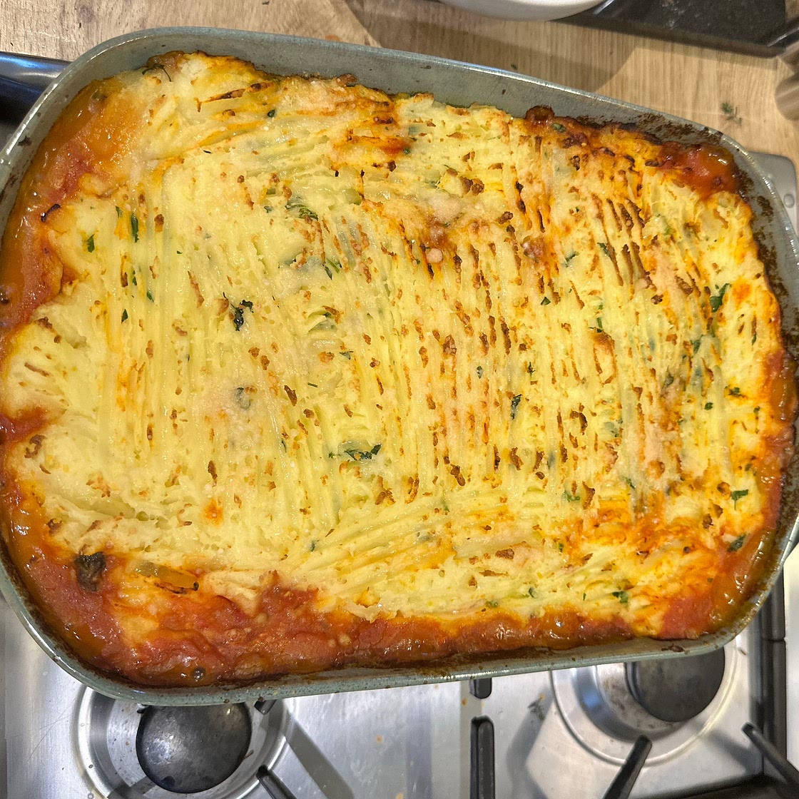Italian fish pie