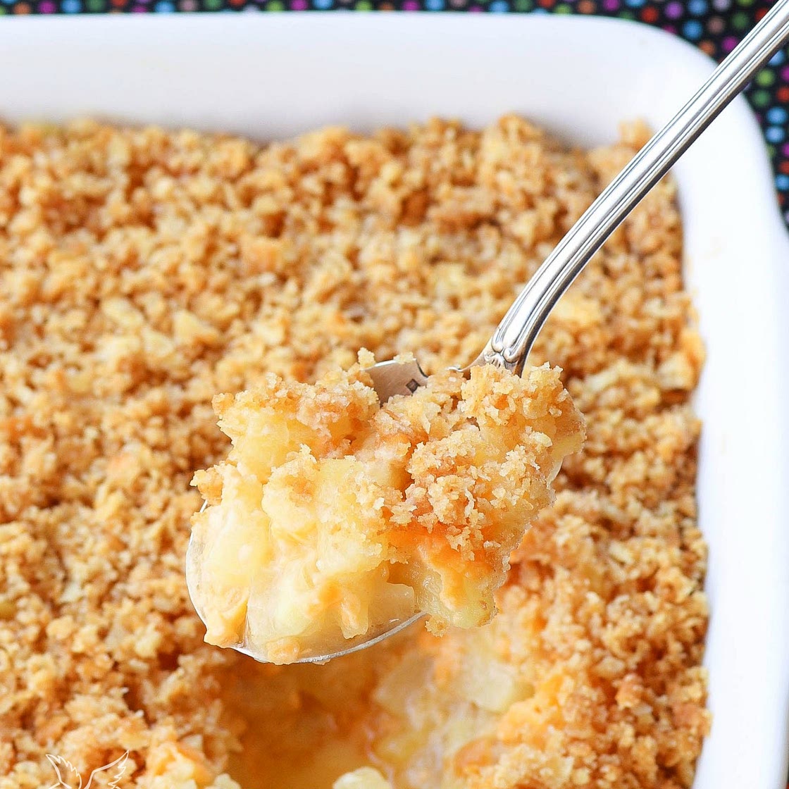 Southern Pineapple Casserole