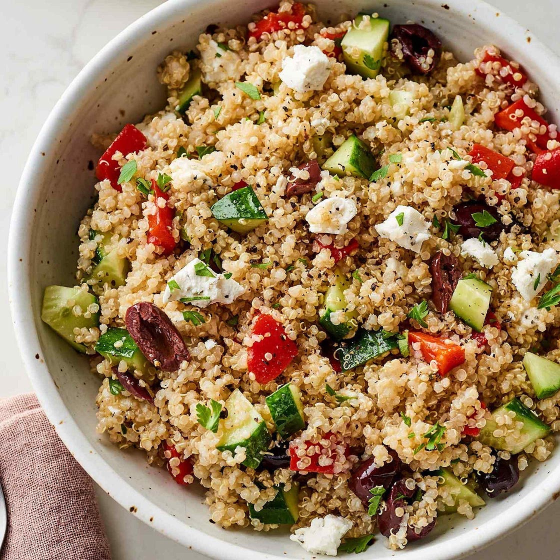 Mediterranean Quinoa Salad