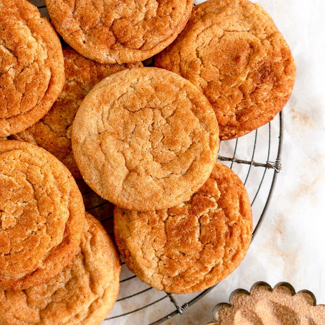 25 minute Snickerdoodle Cookies