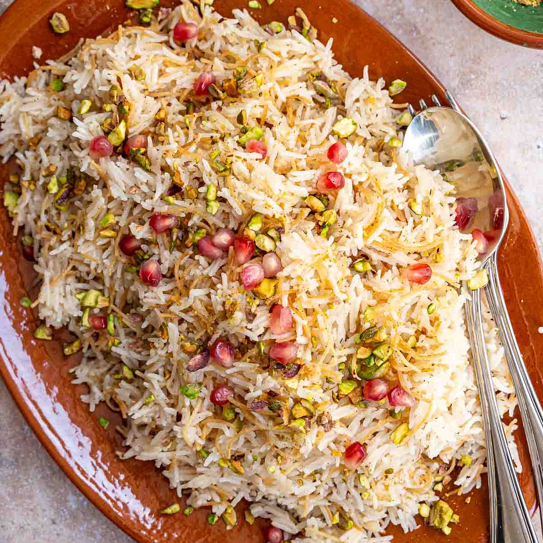Lebanese Rice with Vermicelli Noodles