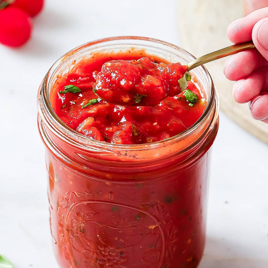 Homemade Tomato Sauce Recipe