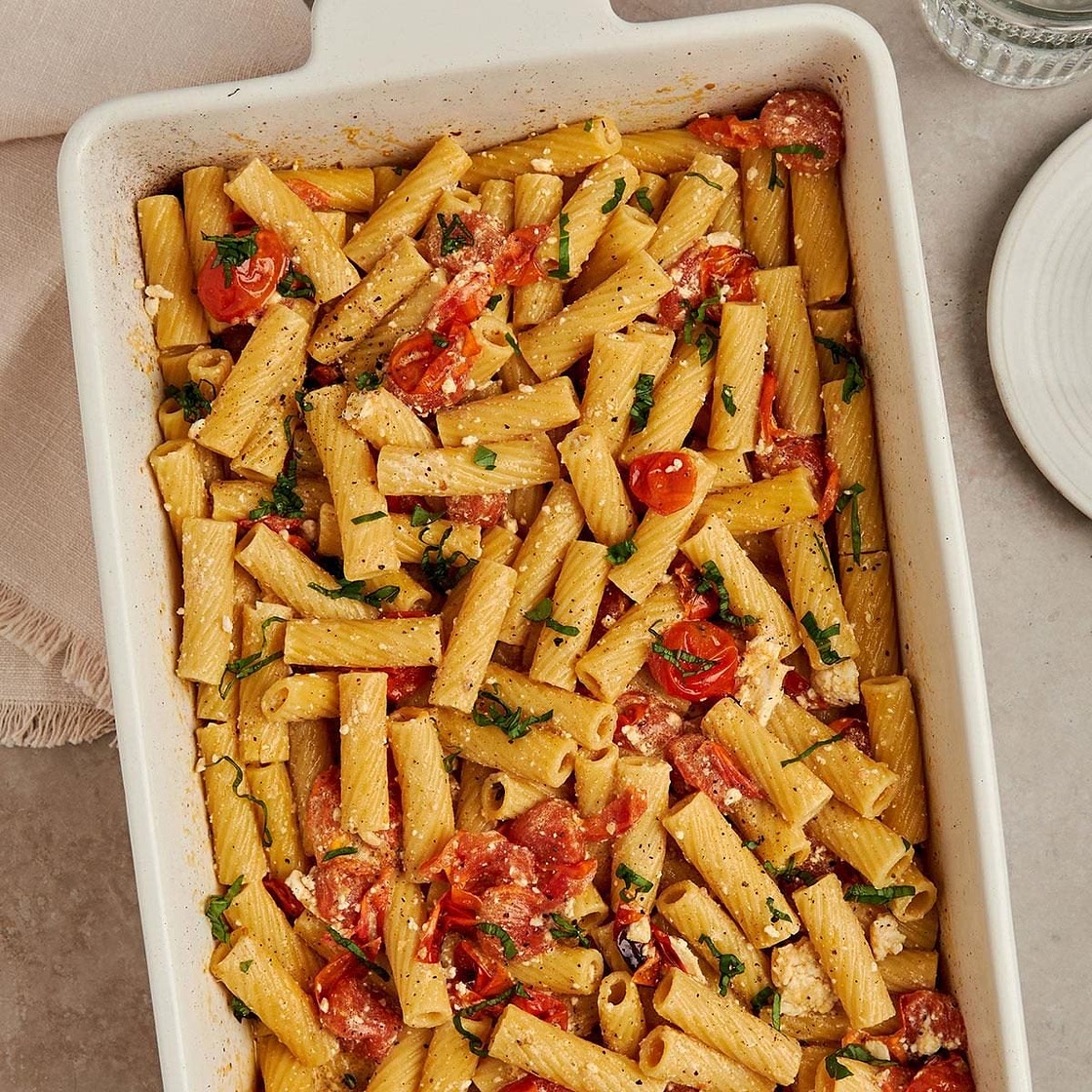 Pasta Bake with Feta