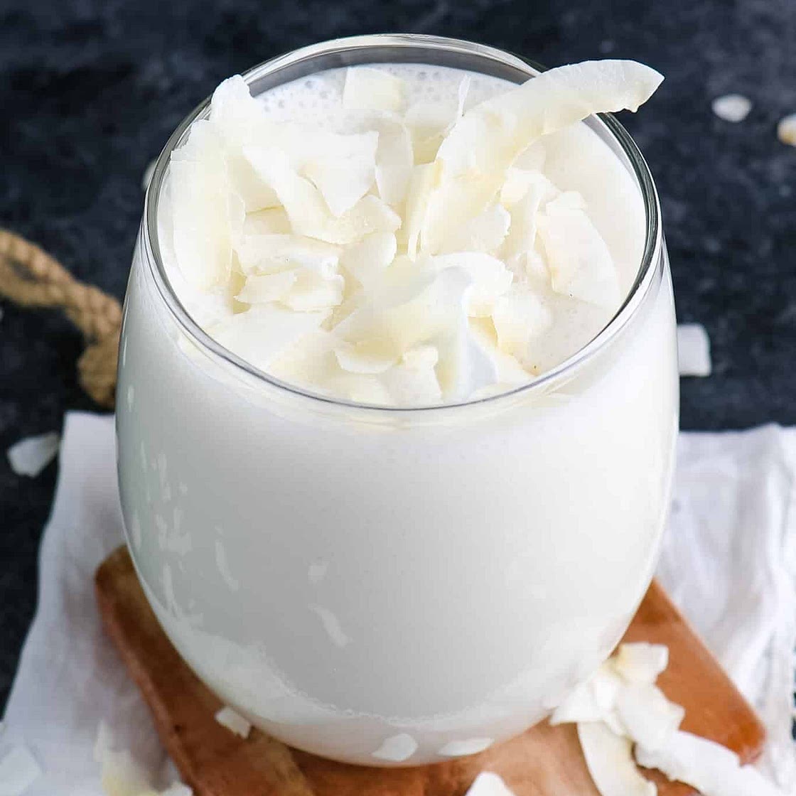 Creamy Greek Yogurt Coconut Milk Smoothie