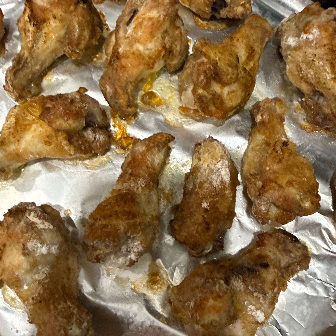 Baked White Pepper Chicken Wings
