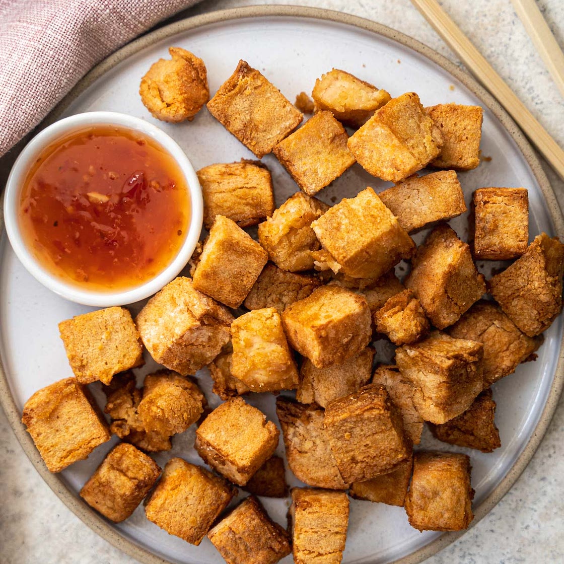 Red Lentil Tofu (Soy-free)