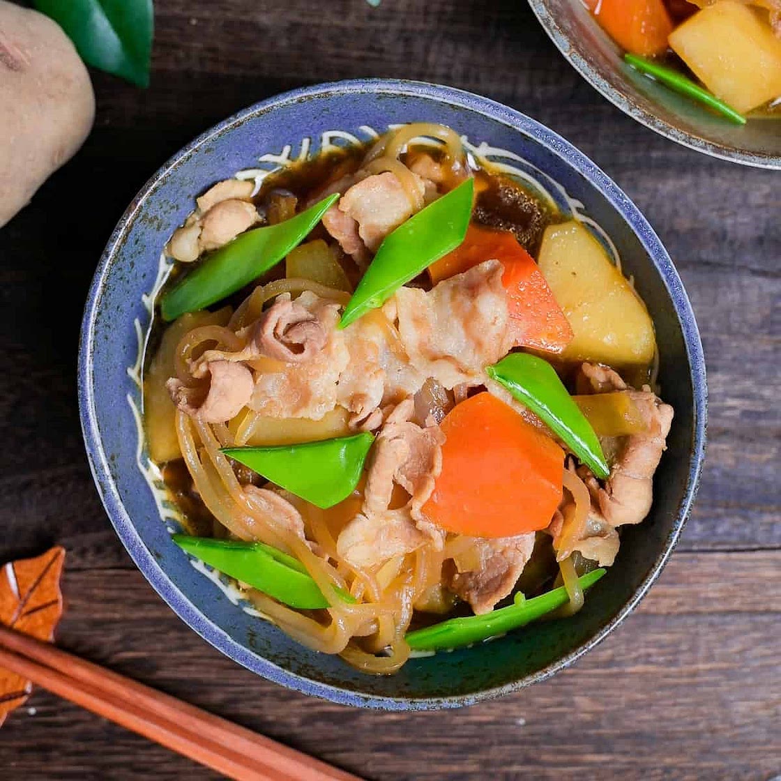 Authentic Nikujaga (Japanese Meat and Potato Stew)