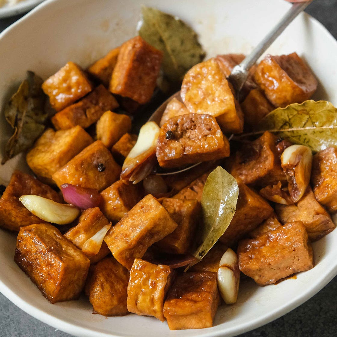 Filipino Tofu Adobo (Adobong Tokwa)