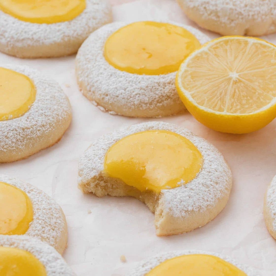 Lemon Curd Cookies