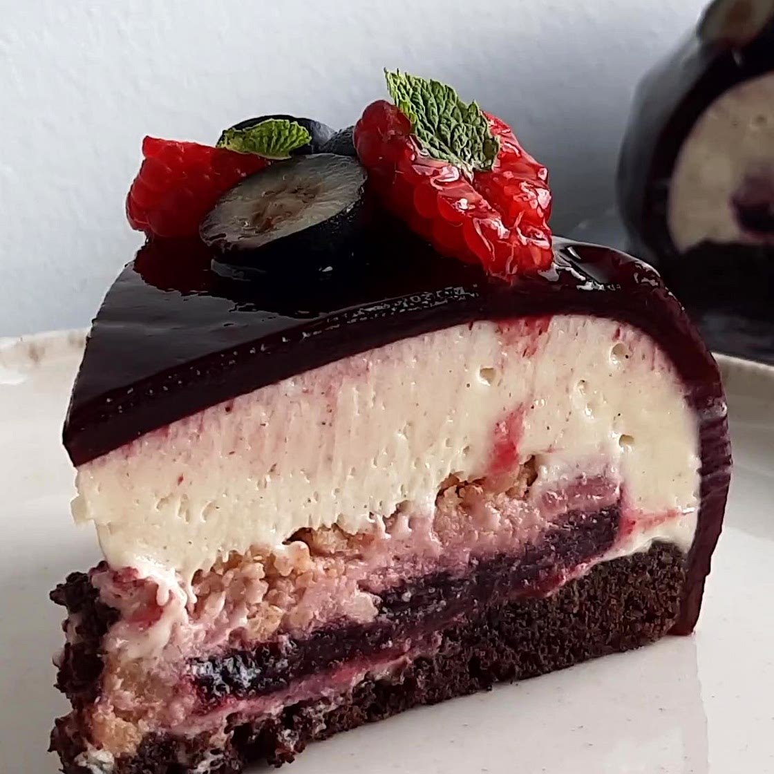 Gluten Free Entremet Cake (Vegan)