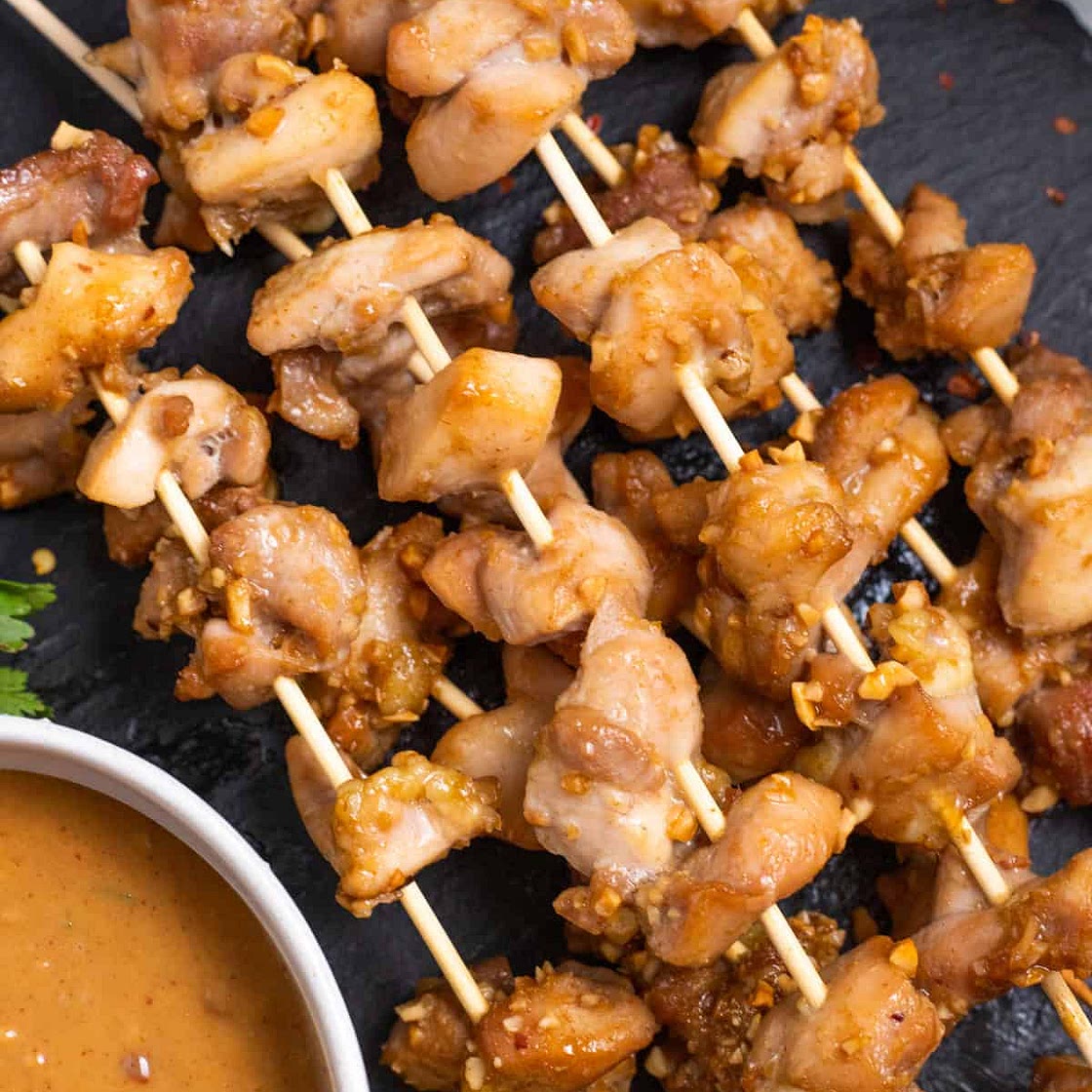 Baked Chicken Satay