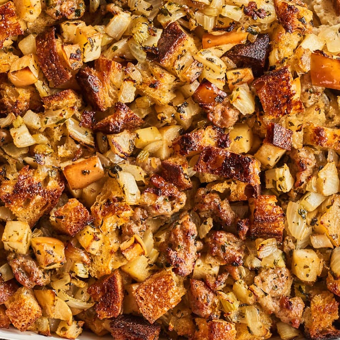 Apple Sausage Stuffing